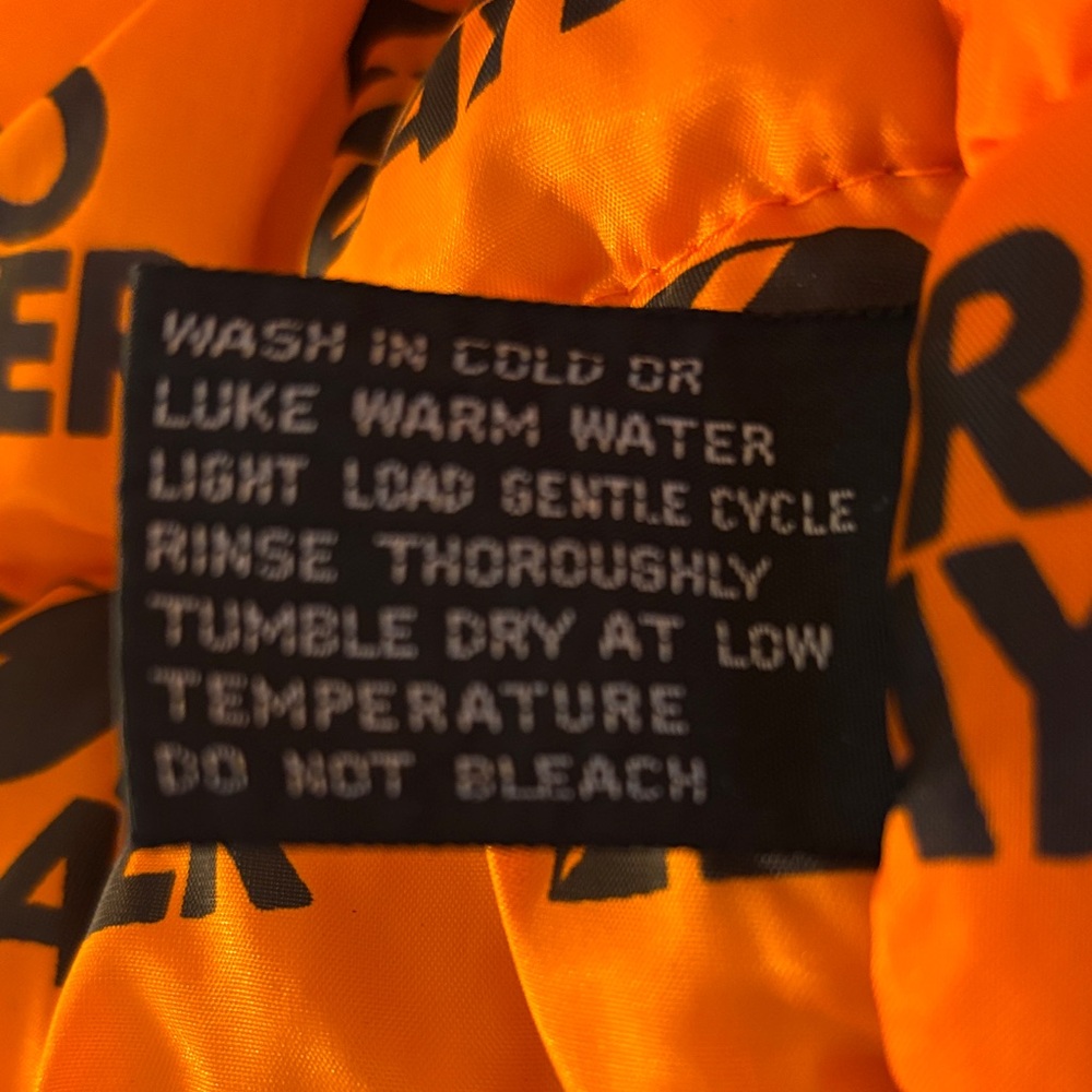 Miami Hurricanes Vintage Pro Player Green and Orange Varsity Jacket. - Picture 3 of 11